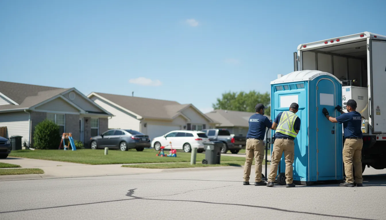 Standard Porta Potty Rentals in Montrose, IL near me